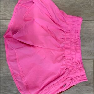 Women's lululemon 4” Pink Running Shorts